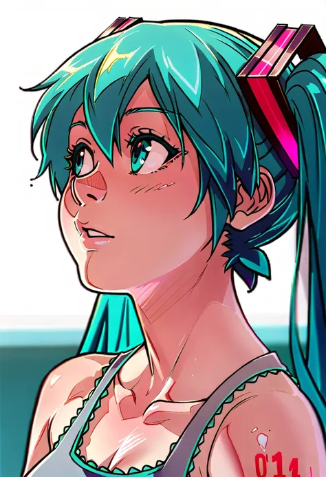 score_9, score_7_up, 1girl, solo, (hatsune miku):0.7, portrait, depth of field, looking to the side