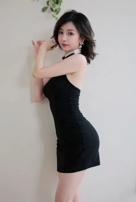 Sexy Asian beauty hip skirt 4K ultra-clear photography quality movie level