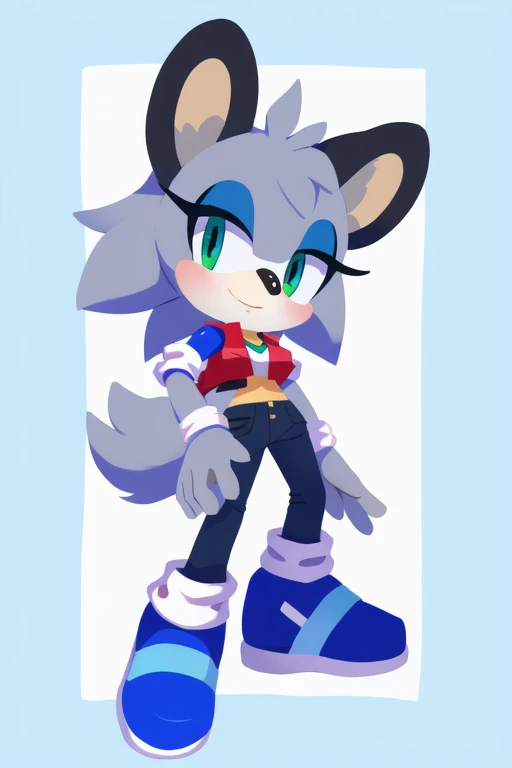 Female furry koala sonic style 