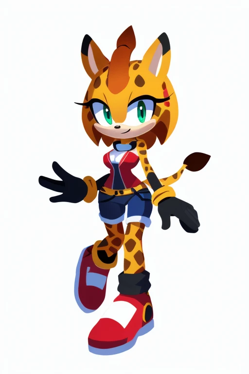 Female giraffe sonic style 