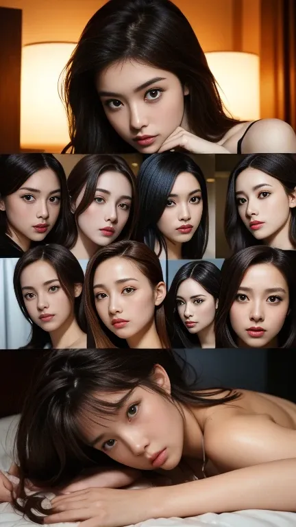 Japanese women、Incredibly beautiful body、Captivating beauty、Oriental、9 heads,(Best Quality, masterpiece:1.4), (realism:1.2), (Realistic:1.2), (Absurd:1.2), (Realistic:1.3), One person&#39;S,Realistic Skin,One personで,( とてもBig eyes,Beautiful attention to de...