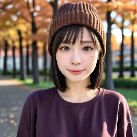 (kawaii 24 year-old Japanese girl, Nogizaka idol, Korean idol), healthy female athlete body, (glossy brown hair, very short hair, pixie cut, bangs:1.3), (rounded face, beautiful black eyes, single eyelid, no makeup:1.2), (feel at home, relaxed, looking at ...