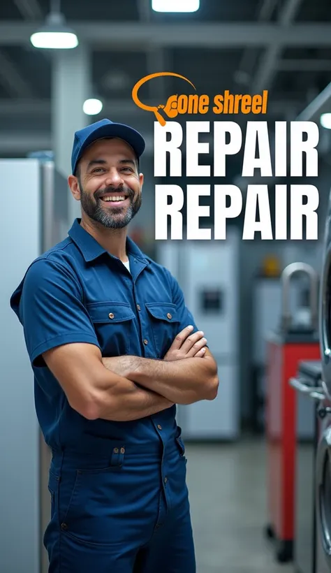 An advertisement for appliance repairs 