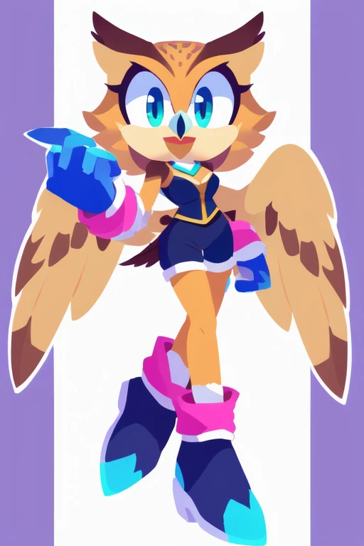 Female owl sonic style 