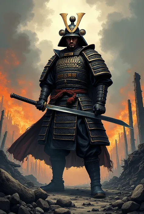 Comic charector Shogun: The main antagonist, a powerful ruthless warlord.