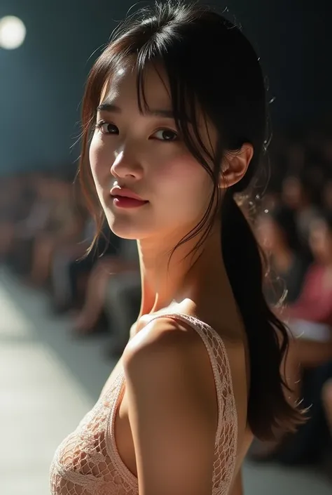 8k, Best Quality, Intricate details, Super detailed, Ultra-high resolution, masterpiece, Random Angle,  Random Pause, thin, smile, (compensate: 0.4), Watching the audience, ((whole body)), 1 girl, (( whole body)), Close-up shot, , ((Tall)), (((Healthy Body...