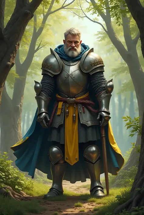 Please make a Ukrainian knight who plays in the woods