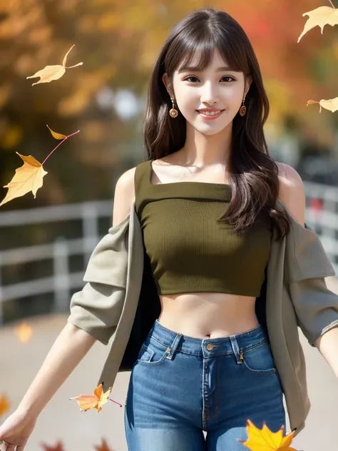 (SFW:1.5), (((Perfect Anatomy))), "(((Mastepiece, Ultra High Quality, Ultra-high resolution, 8k, Photorealistic:1.5, Portrait:whole body))), "(((solo, 22yo, Young woman, k-pop idol:1.5)))", "Realistic face and eye details, Smaller face, Slightly larger eye...