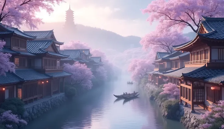 　Eian Kyoto, a city shrouded in a light grayish-purple haze. 　The sunlight, glistening through the haze, falls in sparkling particles of light. 　The city of a thousand years, once home to the palace of the emperor, has changed its appearance, and the grid-...