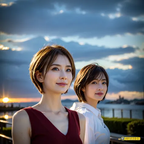 (Realistic, 超Realistic:1.4), 16K HDR, High resolution,((Whiskey Glass)),((Whiskey Bottle)),((Whiskey Glass)),Happy Smile、Short Hair,The best smile、Japanese Actress,so beautiful(It looks like the real thing),Evening Dresses,Cocktail Dresses、Whiskey Bottle、T...