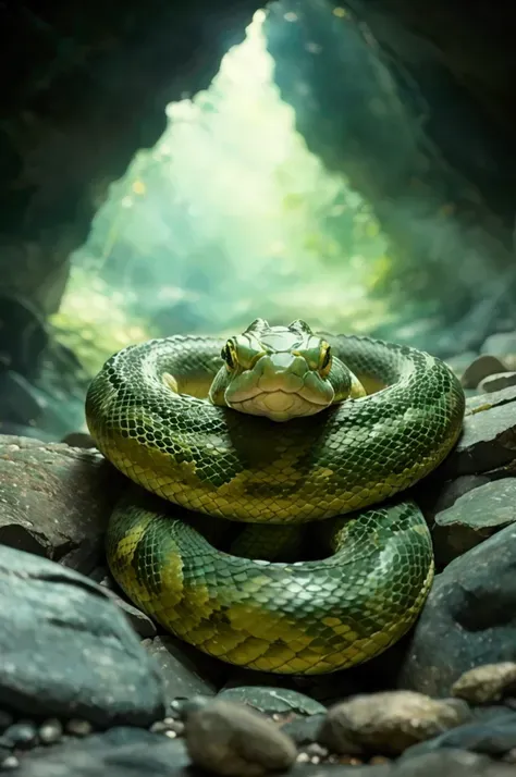 The green snake