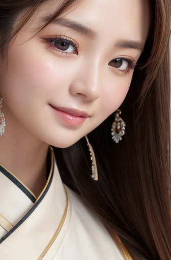 ((Best Quality, 8k, masterpiece: 1.3)), concentrate: 1.2, Wear traditional Chinese costumes,Latex Chinese Dress, Sleeveless, Face close-up、Cafe Wall, Very detailedな顔と肌の質感, fine grain, Double Eyelids, White skin, Long ponytail、Face close-up、
Huge 、long brow...