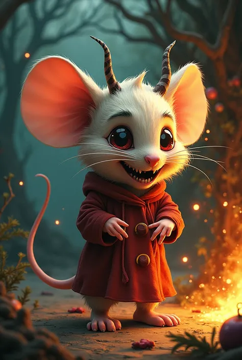 Im a little mouse, but when im mad, Im an evil sadistic demon spawned bitch from hell that will make you wish you were never born!! But, When im happy Im a cheerful old mouse who loves to party with you!