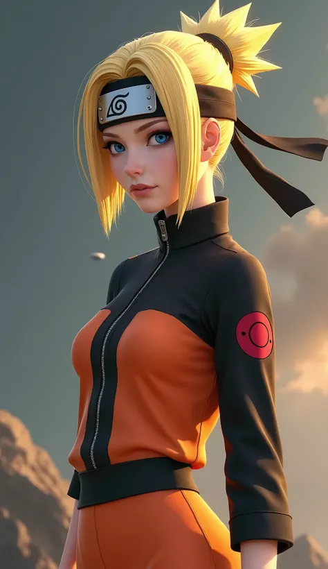 Naruto, ((masterpiece, highest quality, Highest image quality, High resolution, photorealistic, Raw photo, Extremely detailed CG unified 8k wallpaper)), (Huge and stunning goddess shot, Very hot and sexy, Incredible beauty, Perfect Proportions, Beautiful b...