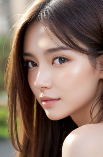 Her face is detailed and beautiful.、Model&#39;face、The eyes are finely and beautifully drawn.、The nose is detailed and beautiful.....、The details of the ears are beautifully expressed....、Detailed finger count、Detailed arm count、Number of detail bars、Small...