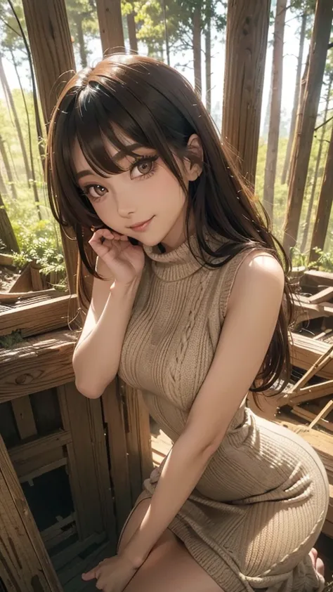 Very detailed, beautifulhighest quality, Photos taken by professionals, Like a poster, Detailed beautiful round eyes, beautiful, Detailed face, Full Body Ezbian, Medium Long Hair, Casual Hairstyles, (Random color hair, Golden mesh), Big Eyes, Random color ...