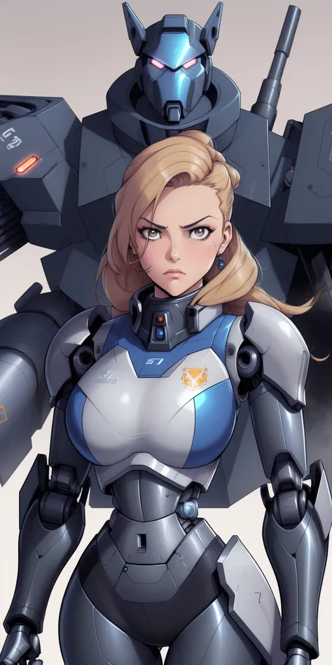 araffe woman in a futuristic suit with a gun in her hand, girl in mecha cyber armor, mechanized soldier girl, cgsociety and fenghua zhong, perfect android girl, cute cyborg girl, cyberpunk anime girl mech, female mecha, beutiful girl cyborg, cyborg girl, w...