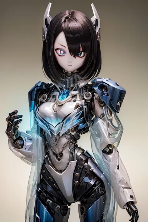 (SFW:2), photorealistic, realistic photo, 8k, ((highest quality)), ((masterpiece)), (extremely detailed), kukolnydom, doll, mecha musume, mechanical parts, robot joints, head gear, (cowboy shot, mature woman, 21yo, 21_years_old, solo:1.6), (model pose, roo...