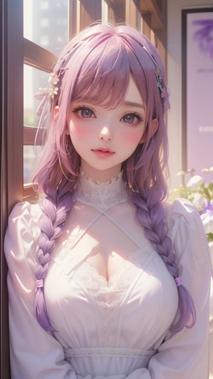 {masterpiece},{The best},{(((Finest details)、Realistic、8K Ultra HD、High resolution、(man and woman couple、[lace,Best Quality、masterpiece、official art、Optimal light source、best composition、Super detailed、Very beautiful、16k、Super detailedな目、Wisteria trellis b...