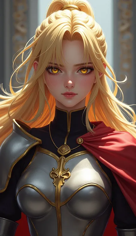 artoria pendragon, fate, Fate/Grand Order, golden eyes, blond hair, horsetail, 