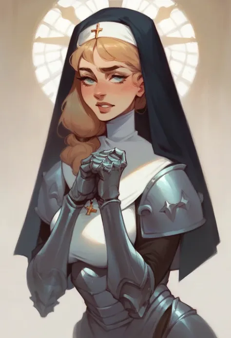 Sister wear nun armour 