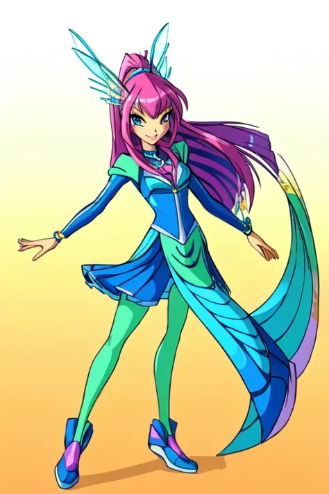 Female grasshopper winx club style 