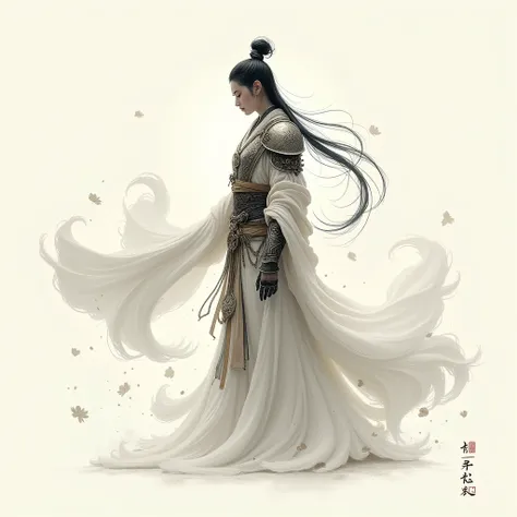 paladin, Chinese ink brush art style, graceful brushwork, elegant compositions, traditional motifs, professional-grade execution, captures the essence of Chinese culture and aesthetics
﻿
full body, Professional, perfect composition, ultra-detailed, intrica...