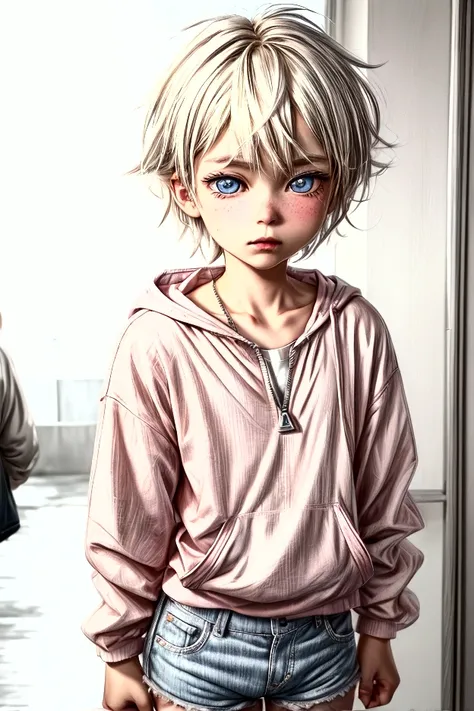 anime style, highres, masterpiece, best quality at best, best quality, hight quality, hight detailed, 1boy, (little boy), boy, b...