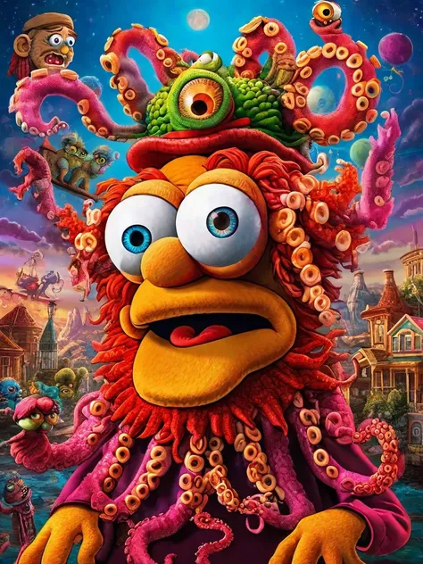 a muppet on the muppetshow but the old gods are rising