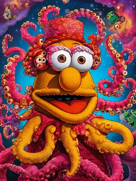 a muppet on the muppetshow but the old gods are rising