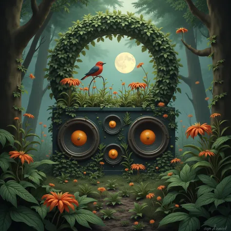 Psychedelic jungle, speakers