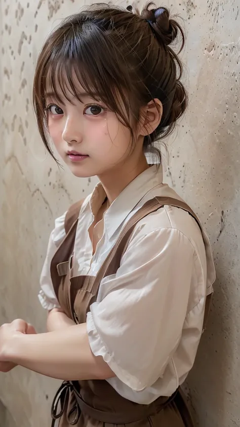 ((software: 1.4)),((Detailed face, Professional photography)), ((software, Barista uniform)), Ultra-high resolution, (Realistic: 1.4), RAW Photos, Best Quality, (PhotoRealistic Stick), concentrated, Soft Light, ((double bun)), ((Japanese)), (( (Young Face)...