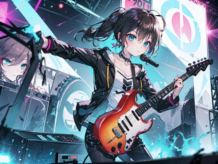 rock band,music stage,electric