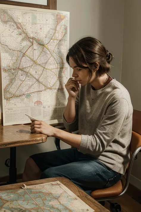    - **Recommended Image 2**: A person with a confused expression, looking at a map or several options for directions sitting in a chair with the map resting on the table and looking at the map confused - **Image Format**: square (ideal for highlighting th...