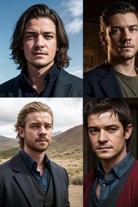 Orlando Bloom: James McAvoy: Ian McGregor: Andrew Garfield: Dominic Monaghan: Jared Padalecki: CS Lewis: J.R.R Tolkien: