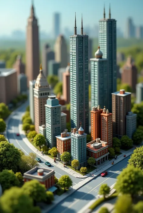 Cityscape Miniature Photography