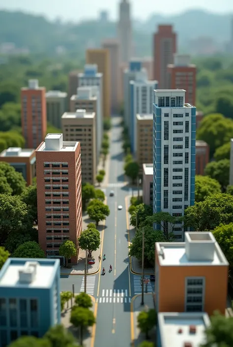 Cityscape Miniature Photography