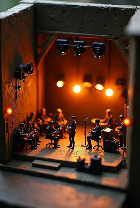 Concert vinue Miniature Photography