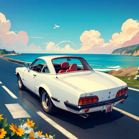 Your white coupe rounds the curves along the coast, and when it turns, summer is over...
Im the one at fault, I was spoiled by a woman who was too kind

[Summer car horn]
Baby, ring it once more, In My Heart
[Summer car horn]
Let me hear it, like that day
...