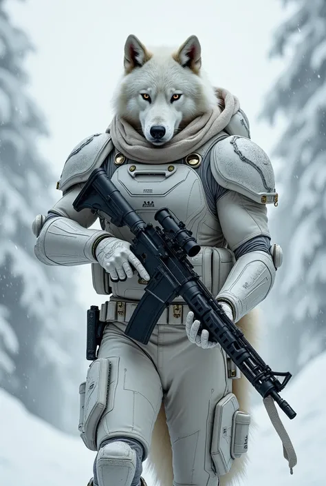 White Wolf Special Forces，White Wolf Special Weapons and Equipment，White Wolf Combat Suit，White Wolf Style