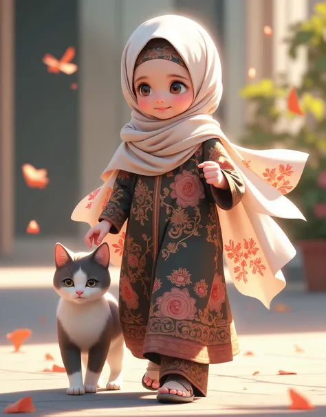 Cute Hijab Girl - Niji Style