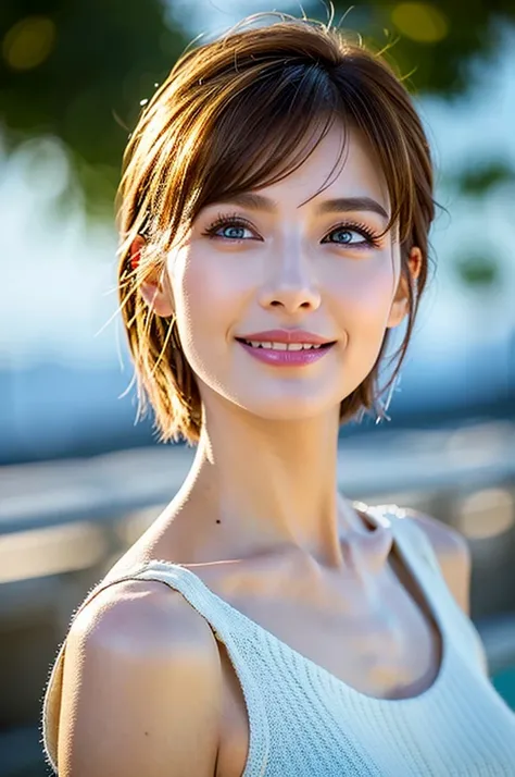 (Realistic, 超Realistic:1.4), 16K HDR, High resolution,((Whiskey Glass)),((Whiskey Bottle)),((Whiskey Glass)),Happy smile、short hair,The best smile、Japanese actress,so beautiful(It looks like the real thing),Evening Dresses,Cocktail Dresses、Whiskey Bottle、T...