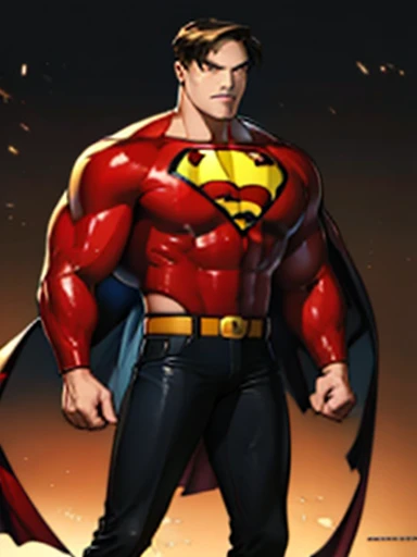 Superhero Costumes, Handsome and cool young man, Tall, Sexy Body,Shiny blonde hair, ponytail