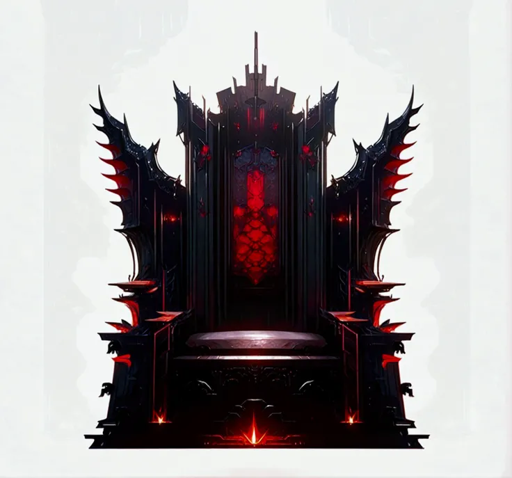 Same throne with lighting 