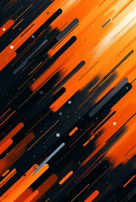 Create background black orange white  abstract more pattern