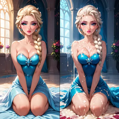 score_9, score_8_up, score_7_up, rating_questionable, epicphoto, 1girl, very sexy (elsa, blonde, braid:1.1), beautiful waifu, sp...