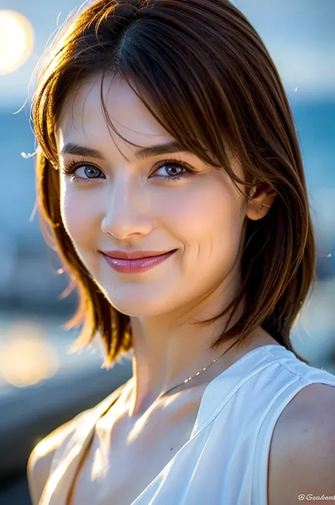 (Realistic, 超Realistic:1.4), 16K HDR, High resolution,((Whiskey Glass)),((Whiskey Bottle)),((Whiskey Glass)),Happy smile、short hair,The best smile、Japanese actress,so beautiful(It looks like the real thing),Evening Dresses,Cocktail Dresses、Whiskey Bottle、T...