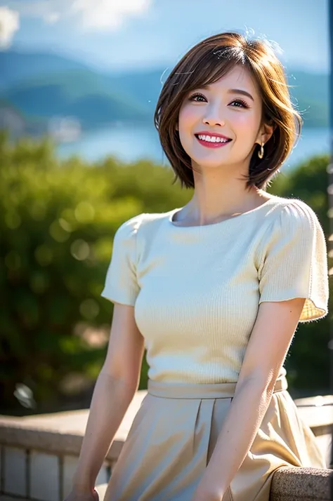 (Realistic, 超Realistic:1.4), 16K HDR, High resolution,((Whiskey Glass)),((Whiskey Bottle)),((Whiskey Glass)),Happy smile、short hair,The best smile、Japanese actress,so beautiful(It looks like the real thing),Evening Dresses,Cocktail Dresses、Whiskey Bottle、T...