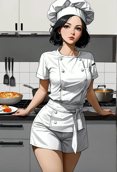 (chef-d&#39;œuvre, la plus haute qualité:1.3), (16K, haute résolution:1.3),fille qui marche,t-shirts,pas de culotte,pretty embarrassing,flatter