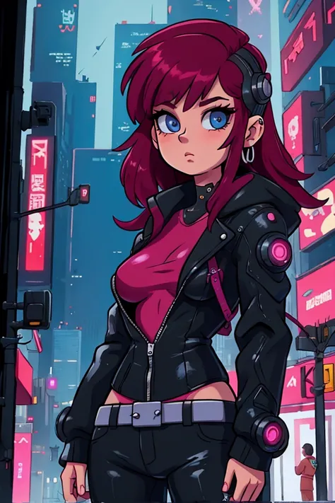 cyberpunk girl